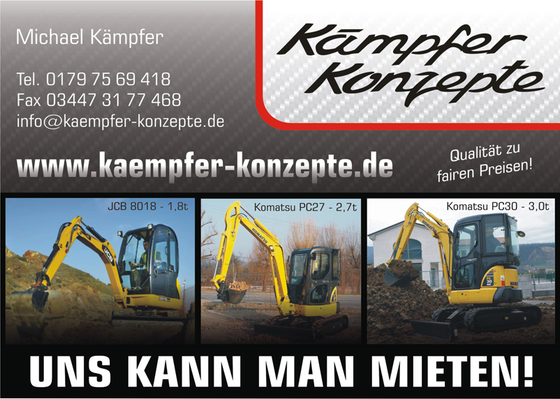 K&auml;mpfer Konzepte
